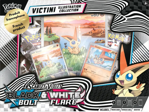 Pokemon SV10.5 Foudre Noire & Flamme Blanche Flare Collection Illustration Unys – Victini (FR) - Pokémon Sealed