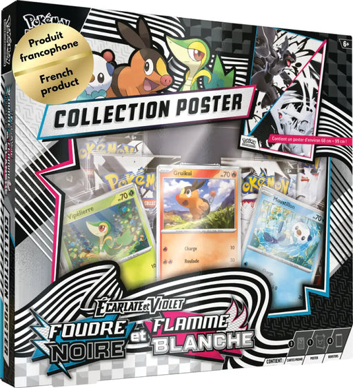 Pokemon SV10.5 Foudre Noire & Flamme Blanche Unova Poster Collection (FR) - Pokémon Sealed