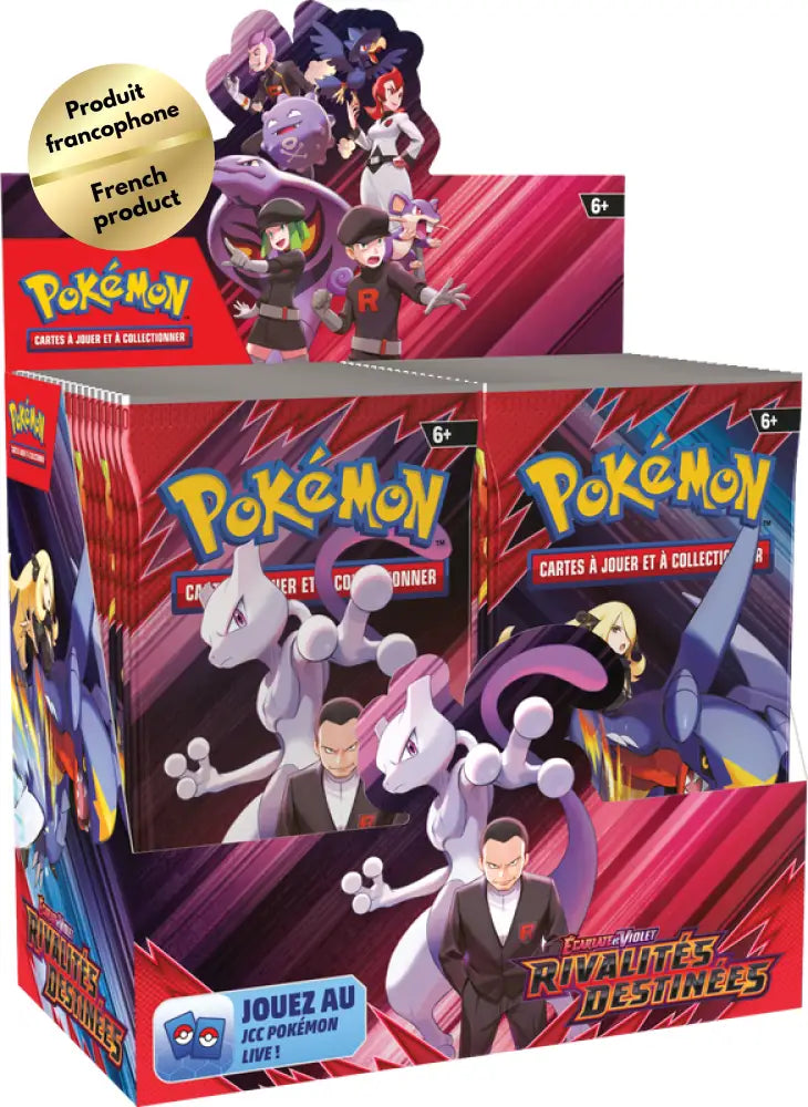 Pokemon SV10 Rivalités Destinées Boîte de Boosters (FRENCH) - Pokémon Sealed