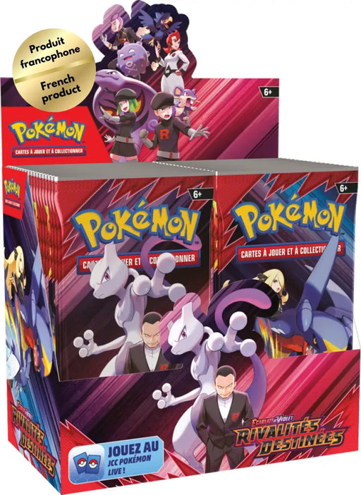 Pokemon SV10 Rivalités Destinées Boîte de Boosters (FRENCH) - Pokémon Sealed