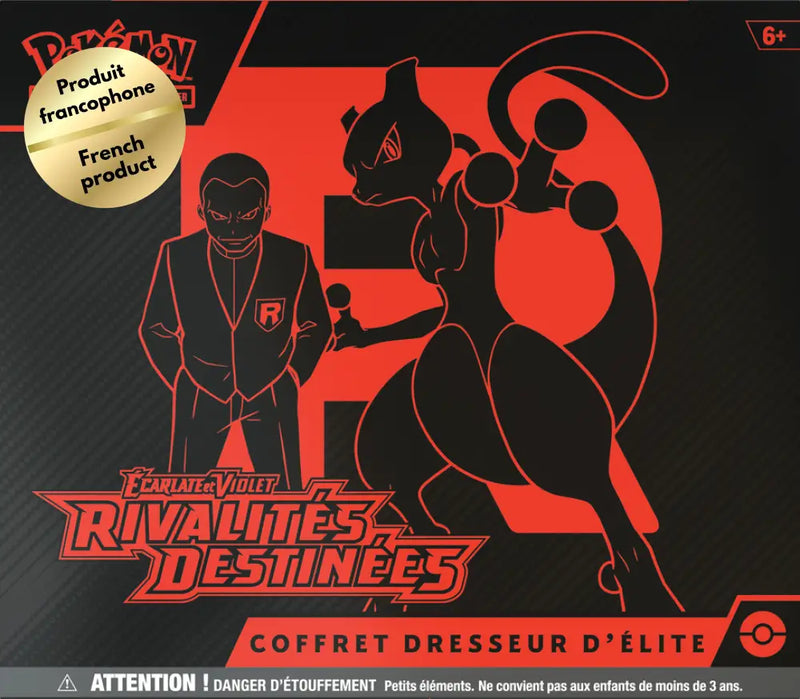 Pokemon SV10 Rivalités Destinées Coffret Dresseur Élite (French) - Pokémon Sealed