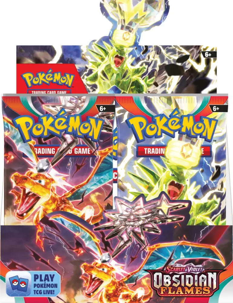 Pokemon SV3 Obsidian Flames Booster Box - Pokémon Sealed