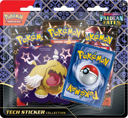 Pokemon SV4.5 Paldean Fates Tech Sticker Collection Greavard - Pokémon Sealed
