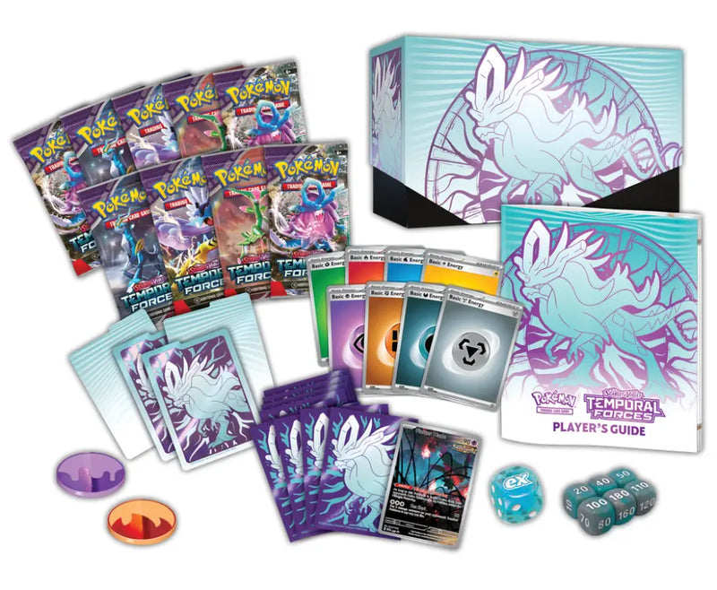 Pokemon SV5 Temporal Forces Elite Trainer Box Walking Wake - Pokémon Sealed