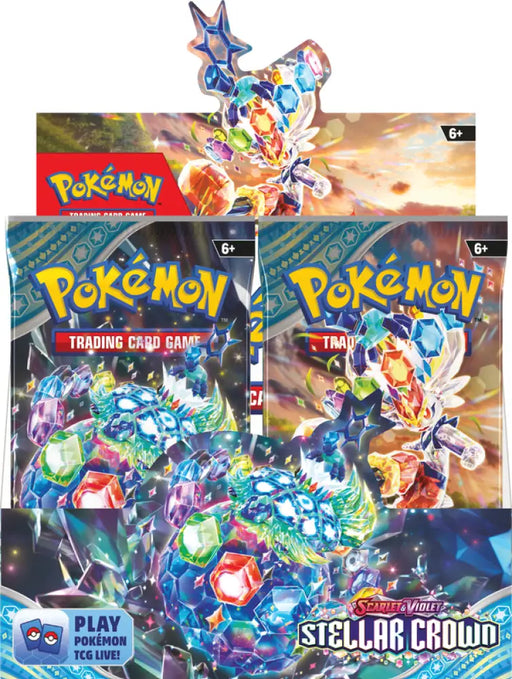 Pokemon SV7 Stellar Crown Booster Box - Pokémon Sealed