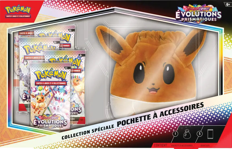 Pokemon SV8.5 Évolutions Prismatiques Collection Spéciale Pochette à Accessoires (FR) - Pokémon Sealed