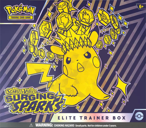 Pokemon SV8 Surging Sparks Elite Trainer Box - Pokémon Sealed