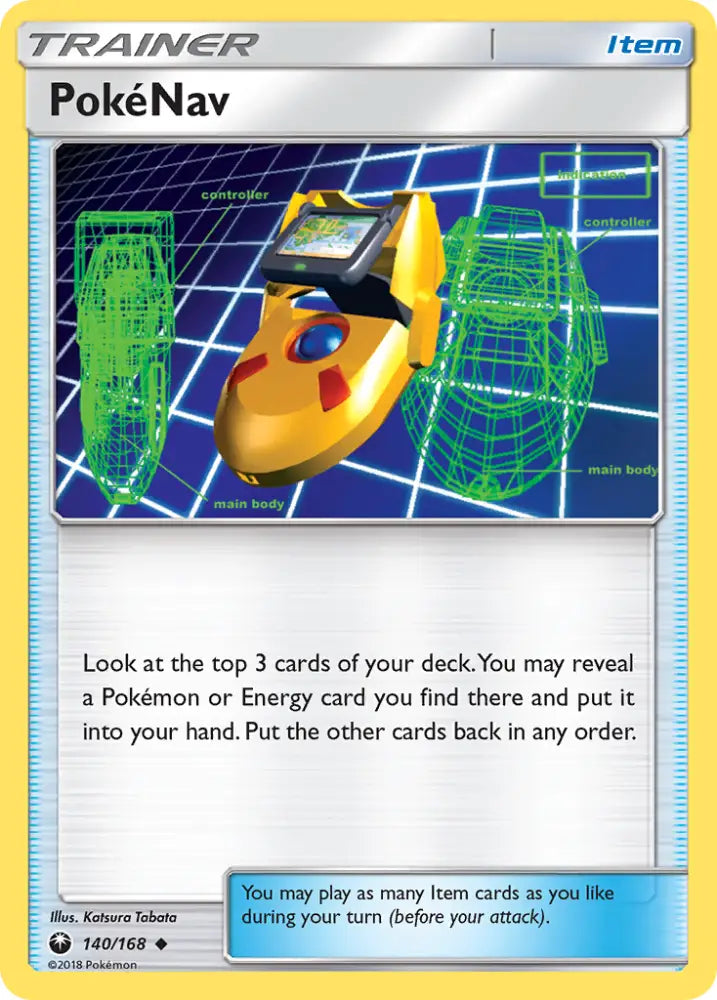 PokeNav (140/168) [Sun & Moon: Celestial Storm] - Pokemon Single
