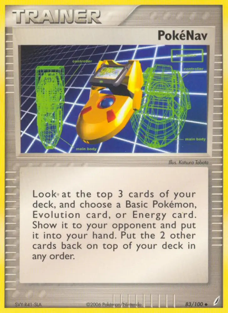 PokeNav (83/100) [EX: Crystal Guardians] - Pokemon Single