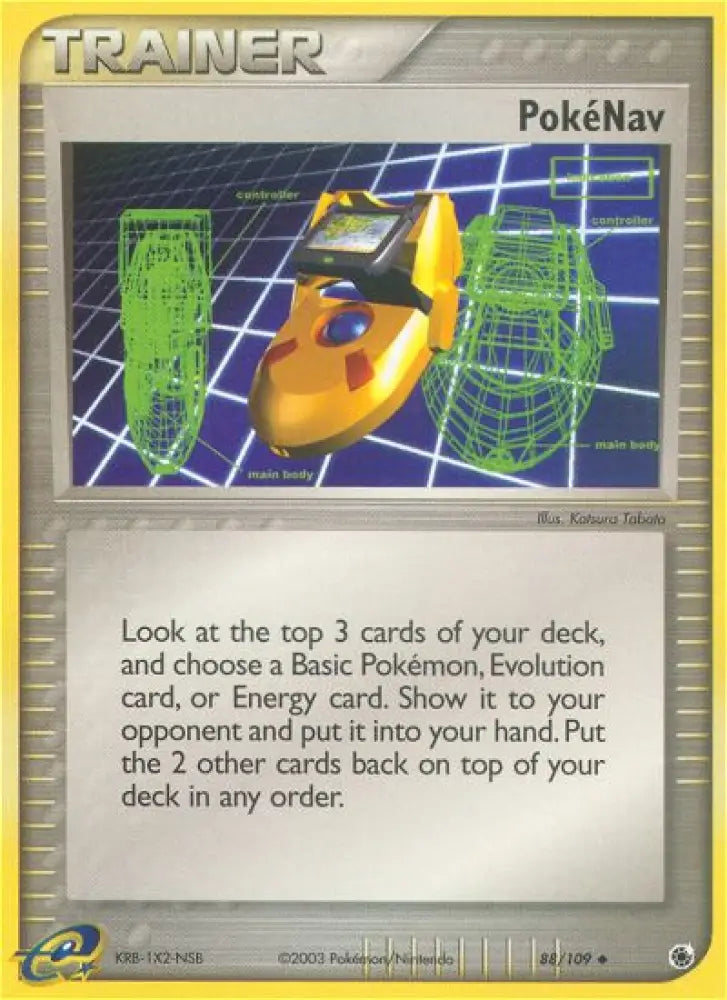 PokeNav (88/109) [EX: Ruby & Sapphire] - Pokemon Single
