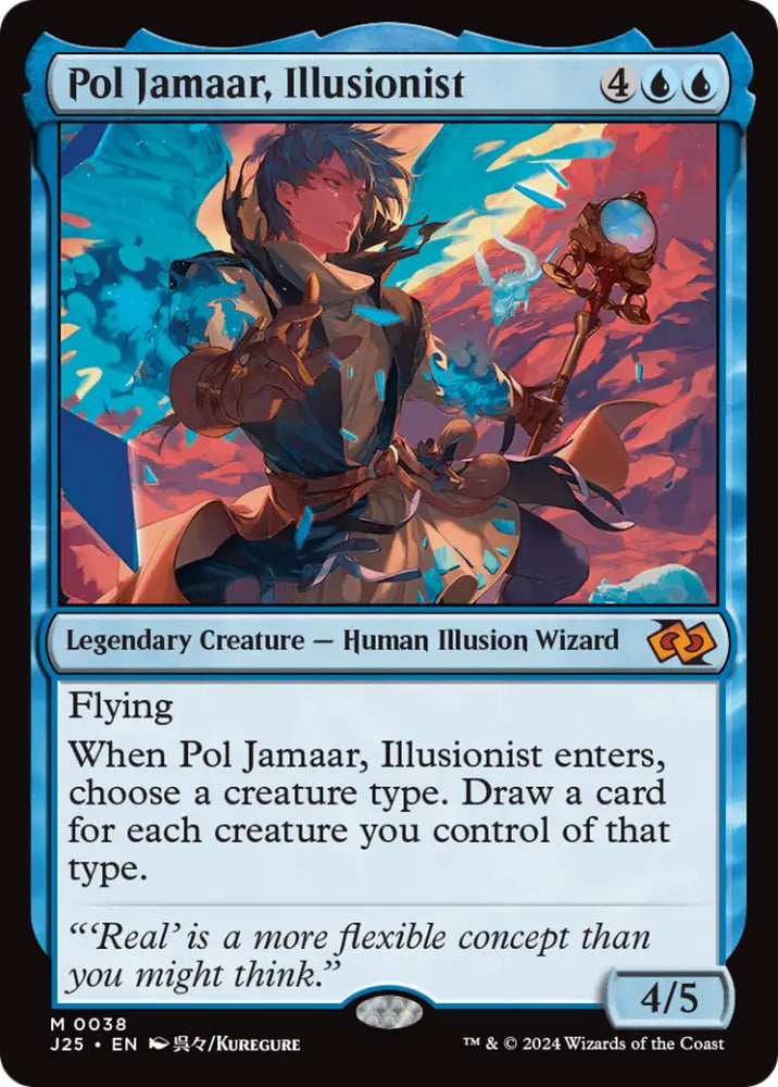 Pol Jamaar Illusionist (Anime) [Foundations Jumpstart] - MTG Single