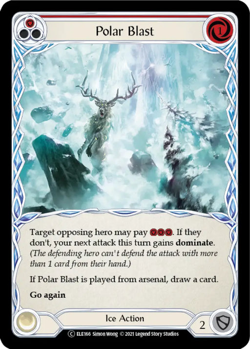 Polar Blast (Red) [Tales of Aria Unlimited] Unlimited Normal - Flesh And Blood Single