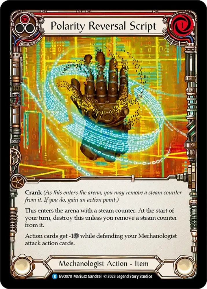 Polarity Reversal Script [Bright Lights] - Flesh And Blood Single
