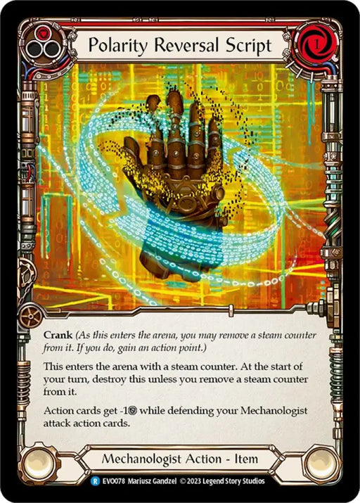 Polarity Reversal Script [Bright Lights] - Flesh And Blood Single
