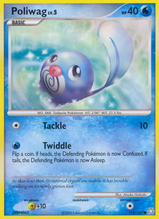 Poliwag (114/146) [Diamond & Pearl: Legends Awakened] - Pokemon Single