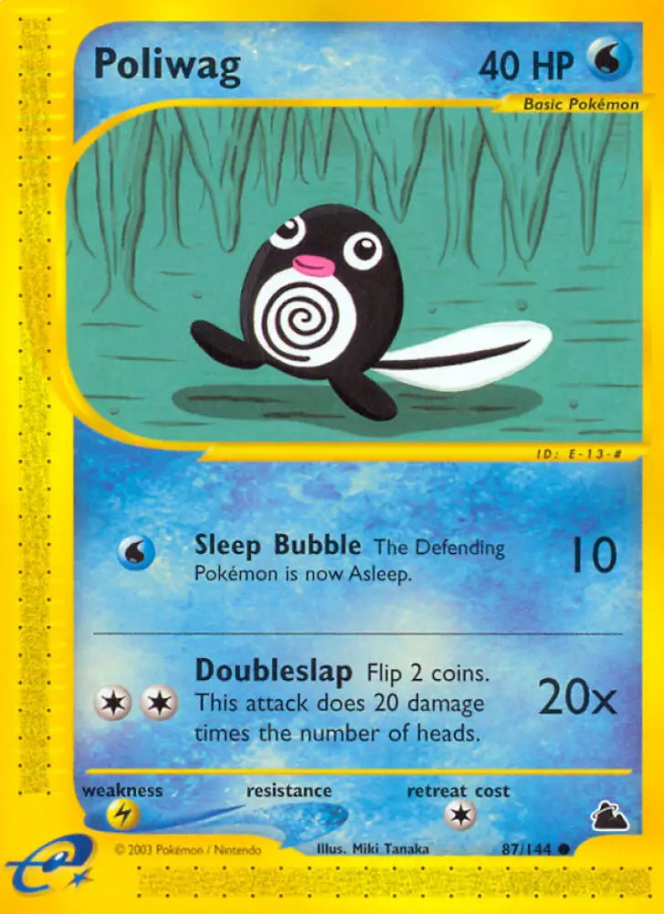 Poliwag (87/144) [Skyridge] - Pokemon Single