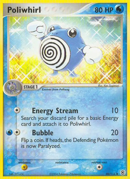 Poliwhirl (46/112) [EX: FireRed & LeafGreen] - Pokemon Single