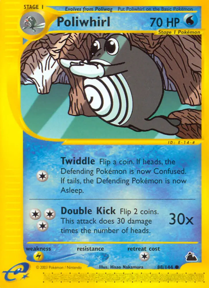 Poliwhirl (88/144) [Skyridge] - Pokemon Single