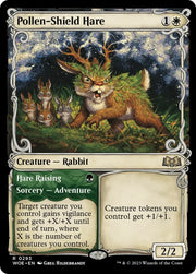 Pollen-Shield Hare // Hare Raising (Promo Pack) [Wilds of Eldraine Promos] - MTG Single