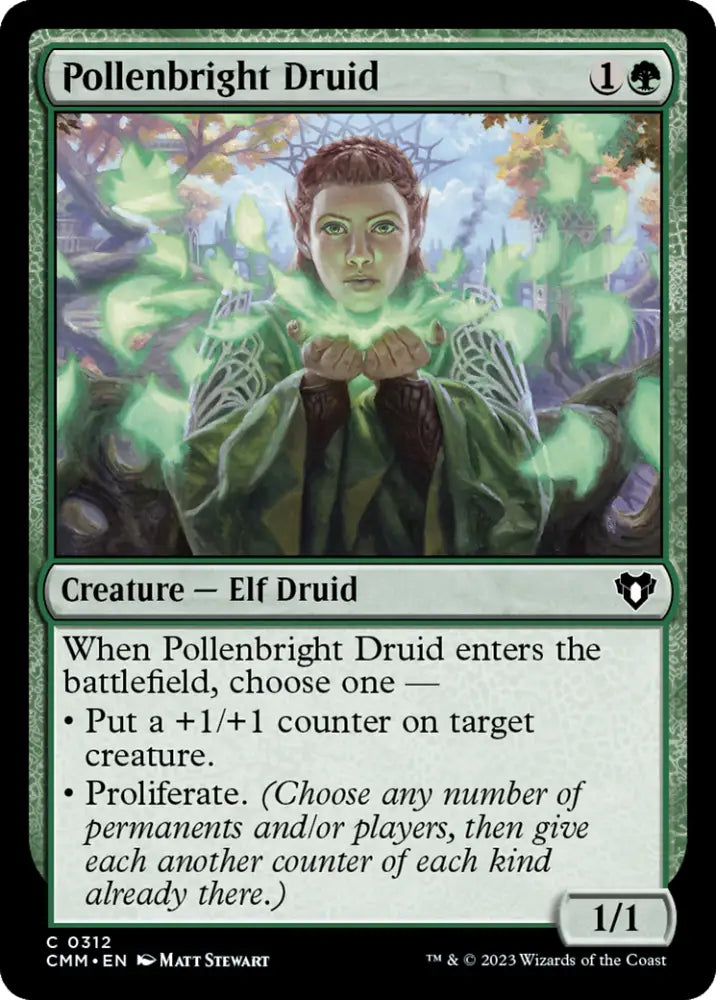 Pollenbright Druid [Commander Masters] - MTG Single