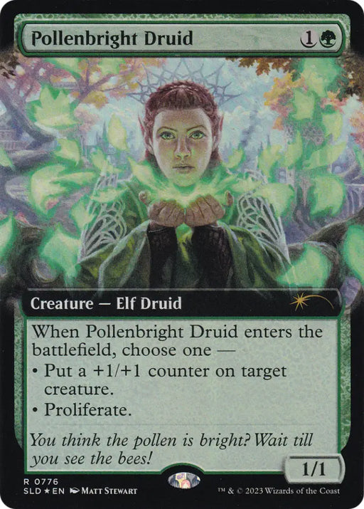 Pollenbright Druid (Extended Art) [Secret Lair Drop Series] - MTG Single