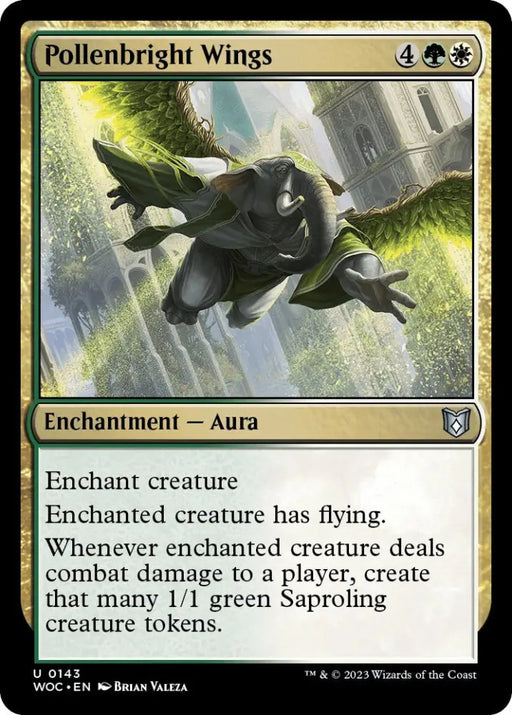 Pollenbright Wings [Wilds of Eldraine Commander] - MTG Single