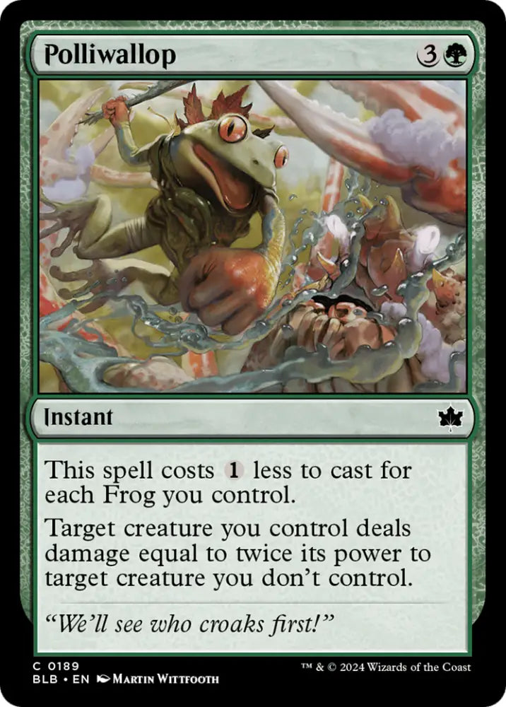 Polliwallop [Bloomburrow] - MTG Single
