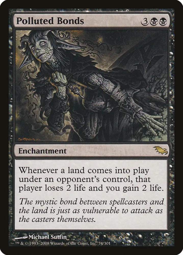 Polluted Bonds [Shadowmoor] - MTG Single