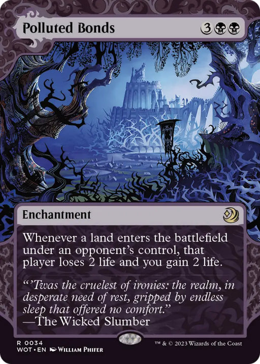 Polluted Bonds [Wilds of Eldraine: Enchanting Tales] - MTG Single