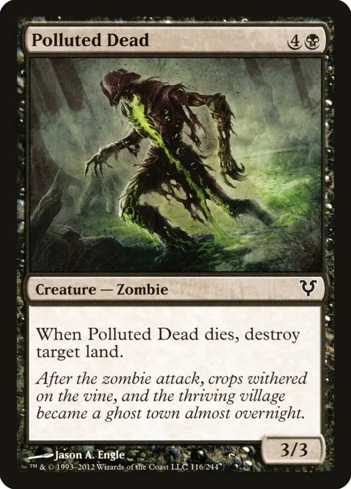 Polluted Dead [Avacyn Restored] - MTG Single