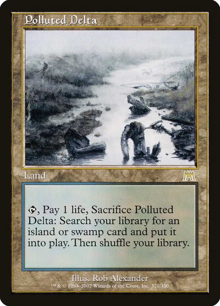 Polluted Delta [Onslaught] - MTG Single
