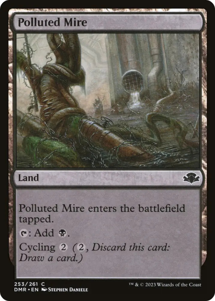 Polluted Mire [Dominaria Remastered] - MTG Single