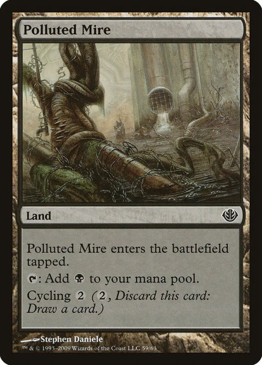 Polluted Mire [Duel Decks: Garruk vs. Liliana] - MTG Single
