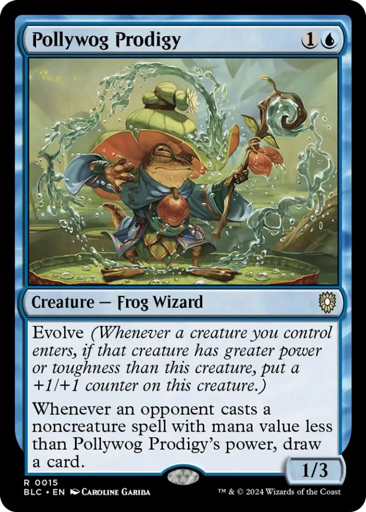 Pollywog Prodigy [Bloomburrow Commander] - MTG Single