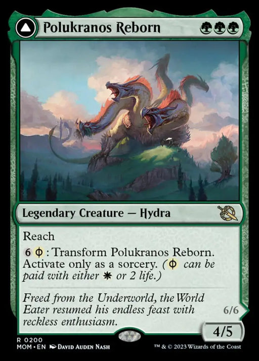 Polukranos Reborn // Polukranos Engine of Ruin [March of the Machine] - MTG Single