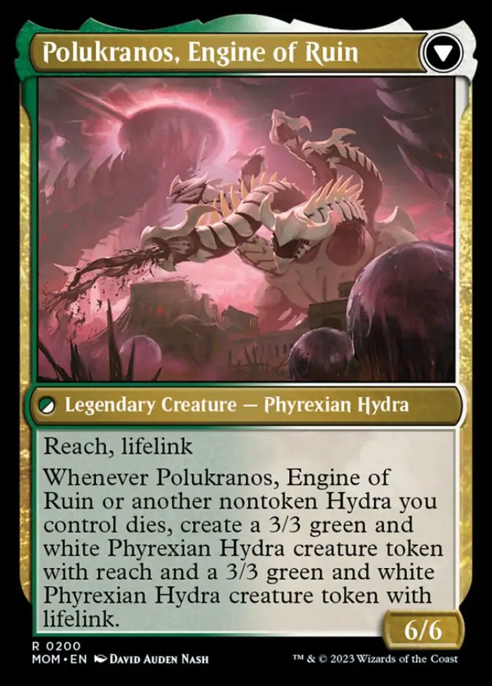 Polukranos Reborn // Polukranos Engine of Ruin [March of the Machine] - MTG Single