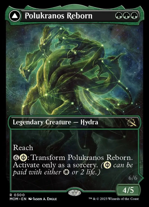 Polukranos Reborn // Polukranos Engine of Ruin (Showcase Planar Booster Fun) [March of the Machine] - MTG Single