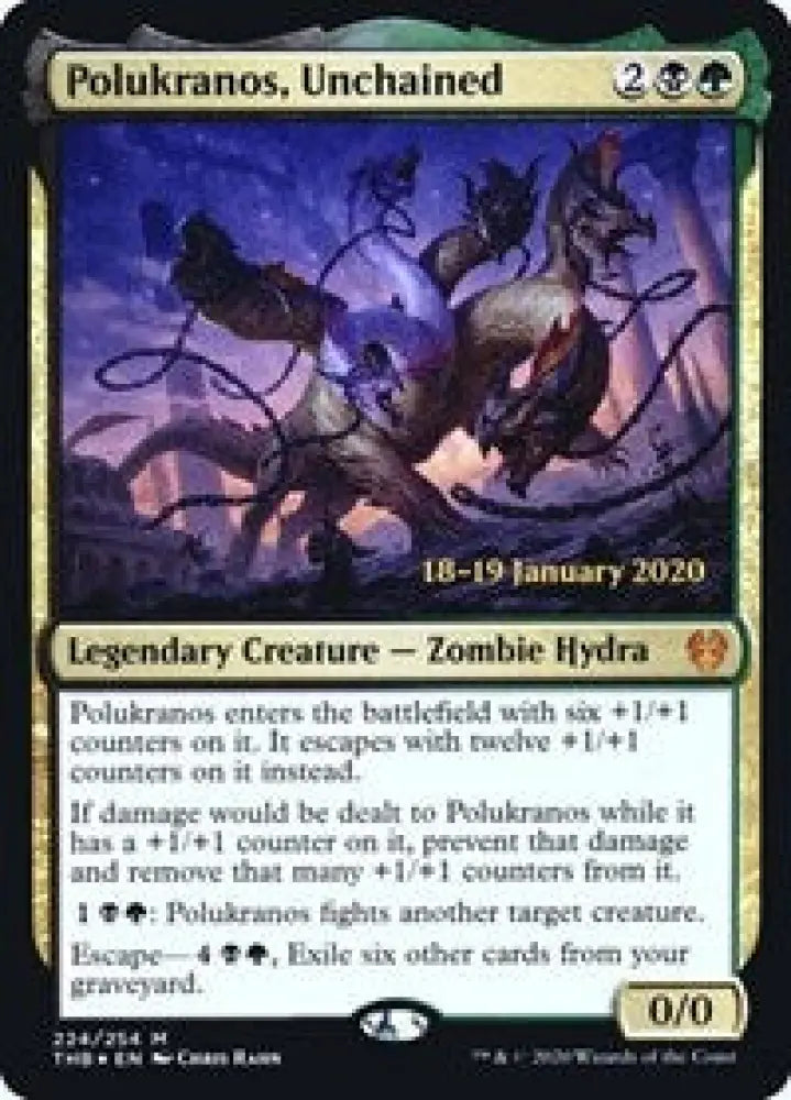 Polukranos, Unchained (224) [Prerelease Cards]
