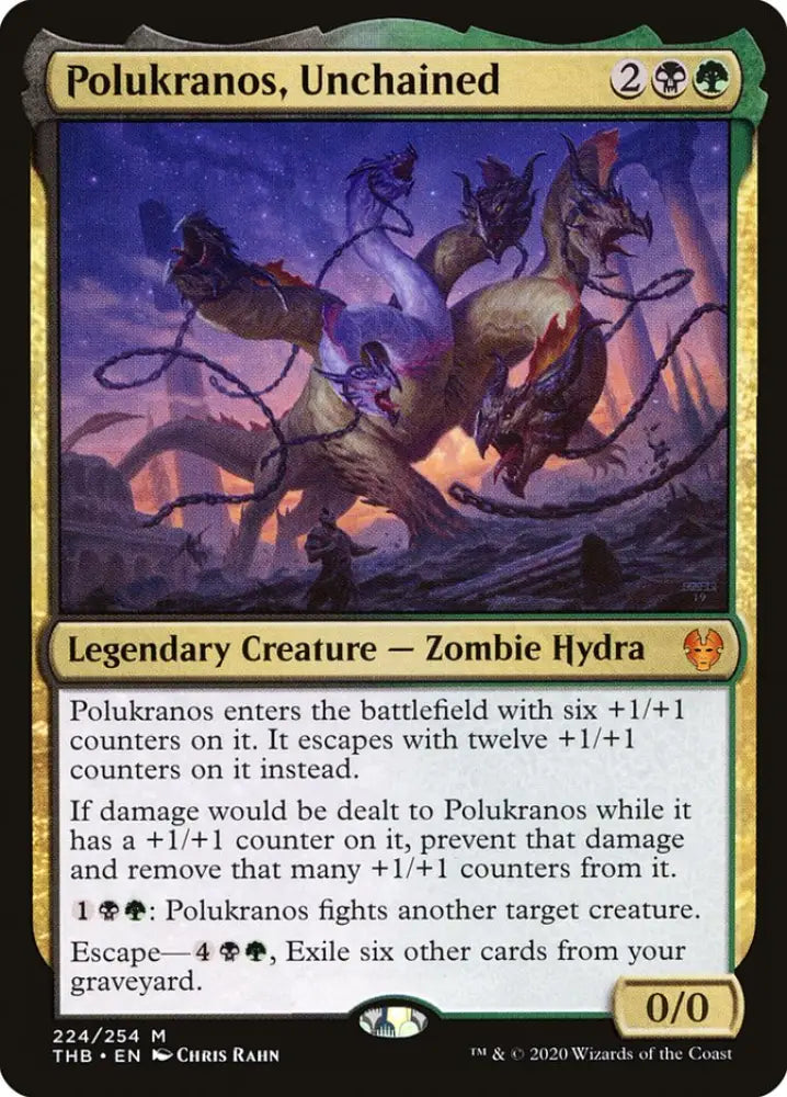 Polukranos Unchained [Theros Beyond Death] - MTG Single