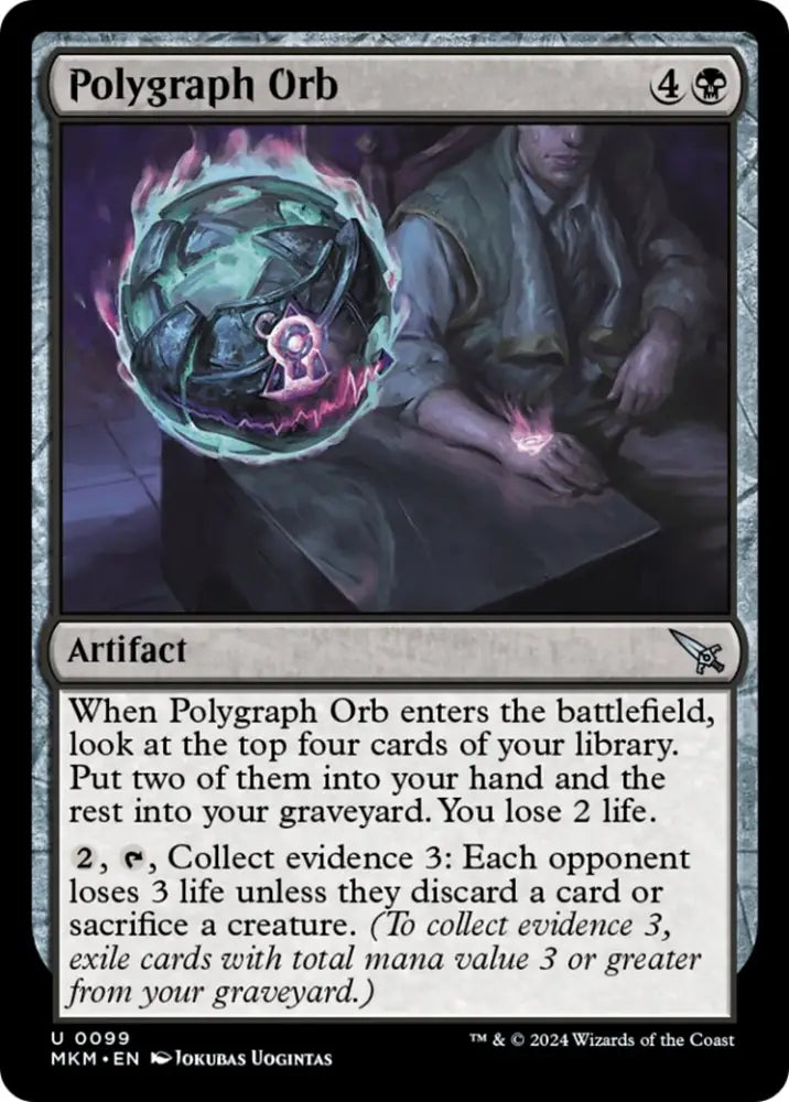 Polygraph Orb [Murders at Karlov Manor] - MTG Single