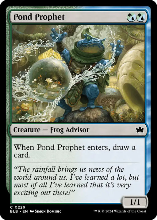 Pond Prophet [Bloomburrow] - MTG Single