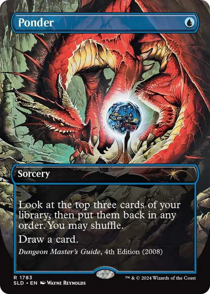 Ponder (1783) [Secret Lair Drop Series] - MTG Single