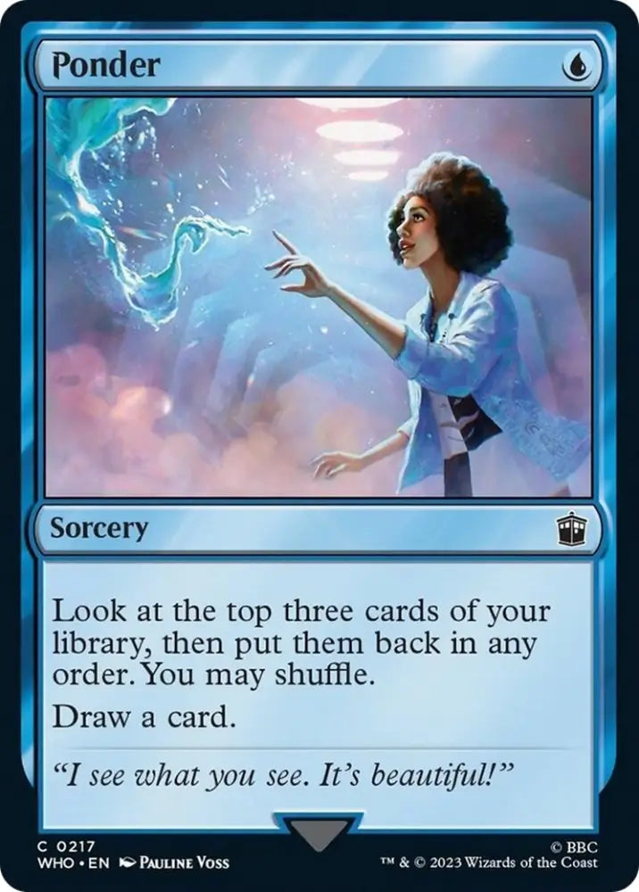 Ponder [Doctor Who] - MTG Single