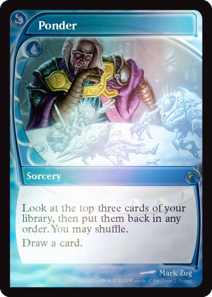 Ponder (Future Sight) [Secret Lair Drop Series] - MTG Single