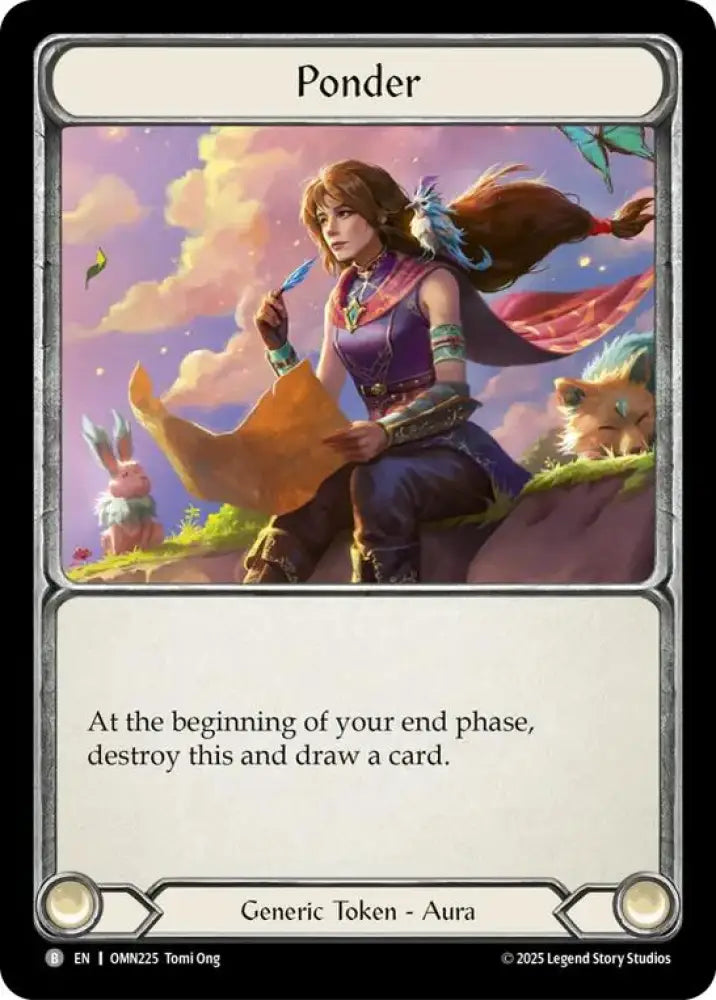 Ponder // Lightning Flow (OMN225 // OMN203) [Omens of the Third Age]