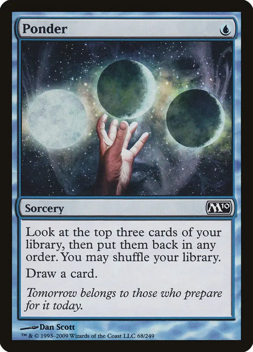 Ponder [Magic 2010] - MTG Single