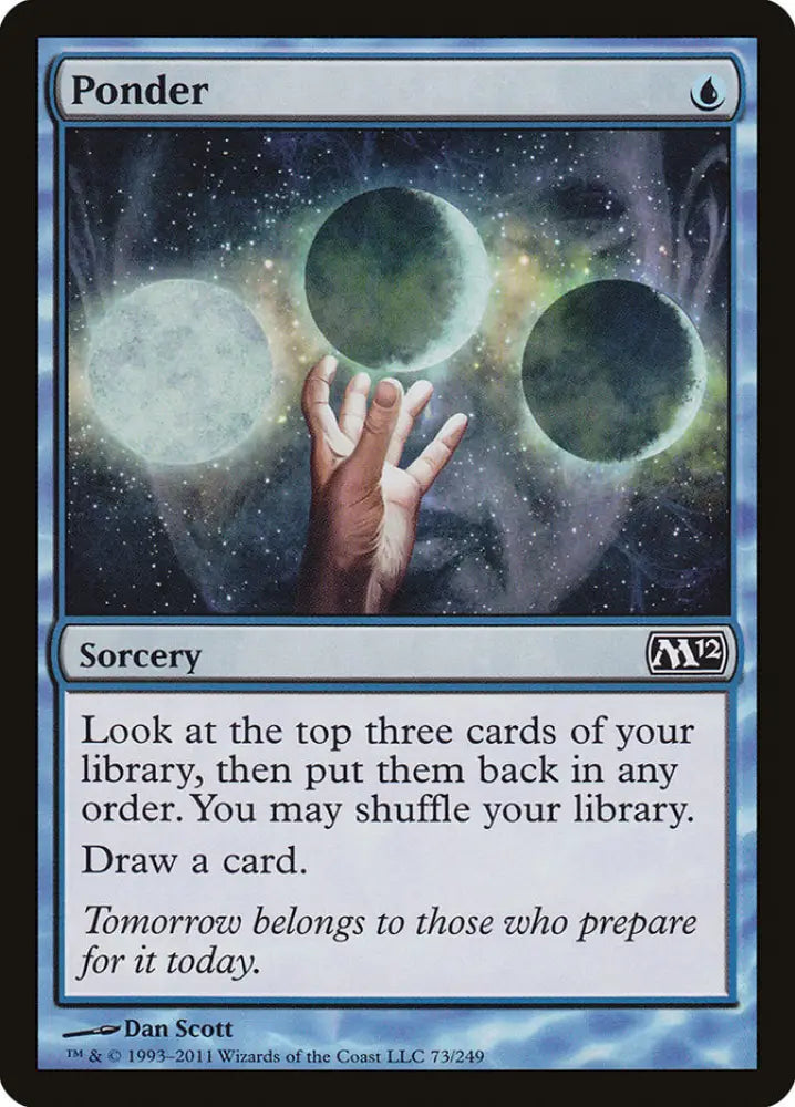 Ponder [Magic 2012] - MTG Single