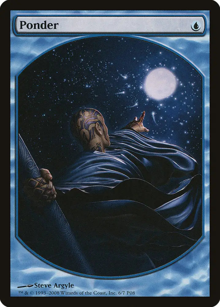 Ponder [Magic Player Rewards 2008] - MTG Single