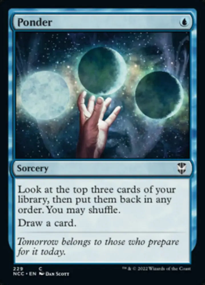 Ponder [Streets of New Capenna Commander] - MTG Single