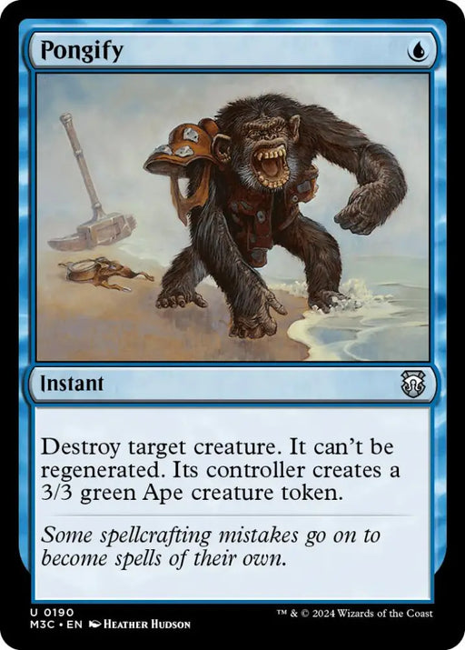 Pongify [Modern Horizons 3 Commander] - MTG Single